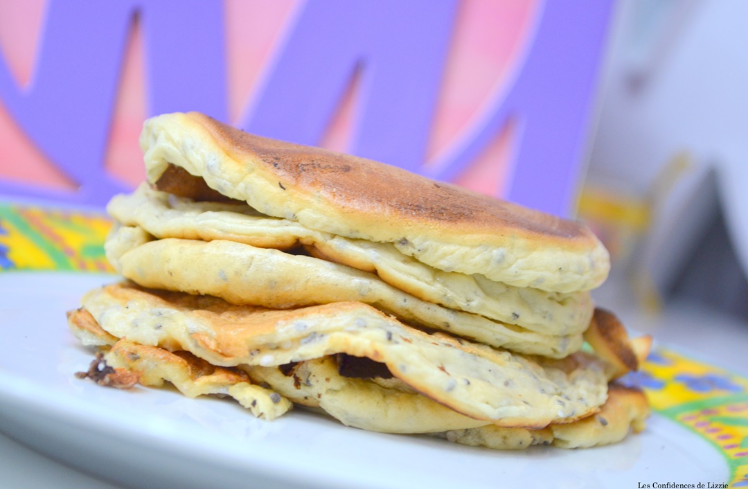 Pancakes aux graines de Chia
